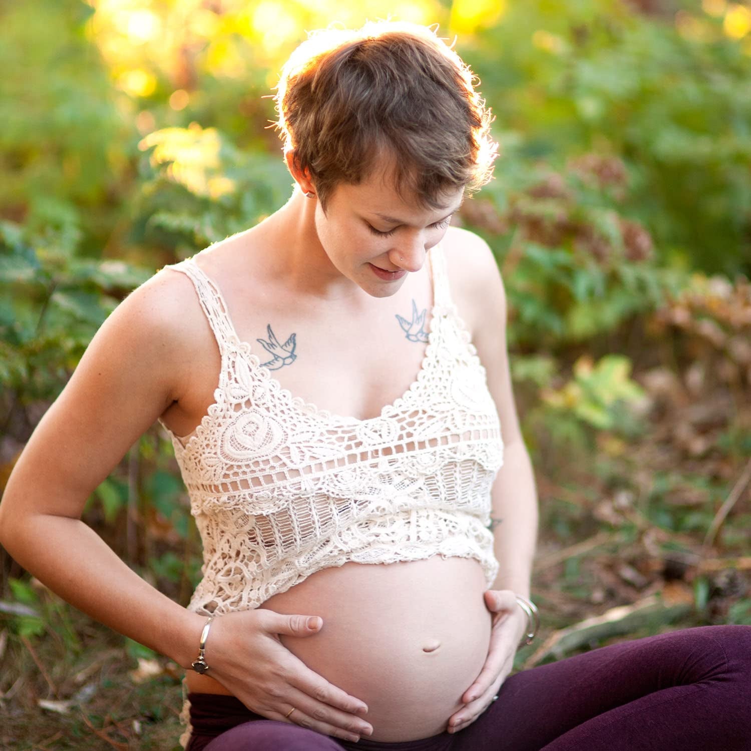 Belly Butter, Organic Stretch Mark Cream for Pregnant Belly, Rich Hypoallergenic
